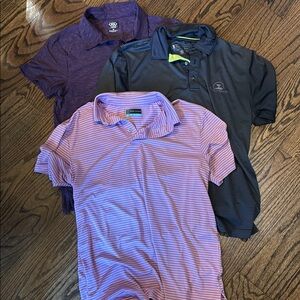 Prana Men's Polo Shirt Trio